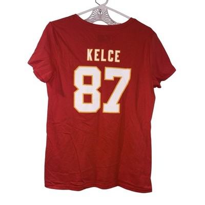 Kansas City Chiefs Men's Medium Travis Kelce T-Shirt 87 Fast Shipping! New MED