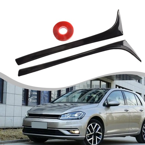 Matte Black Side Wings & Tail Spolier Kit Compatible with For Golf Mk VII