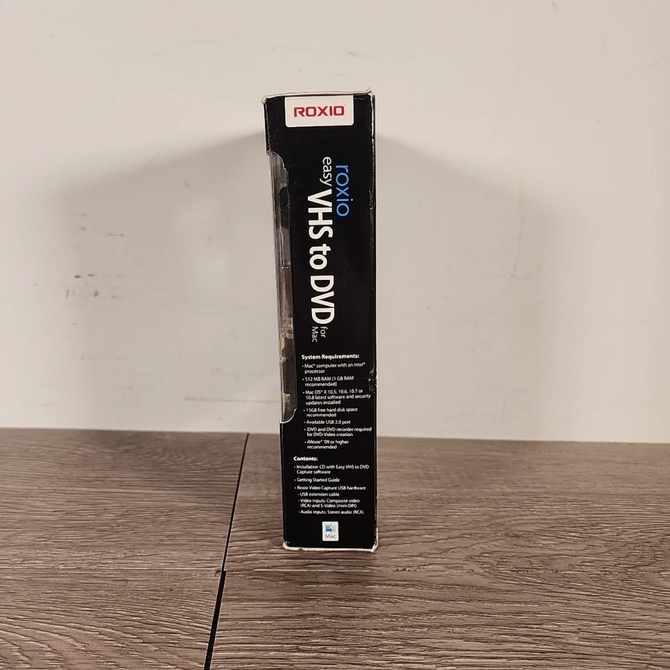 Roxio Easy VHS to DVD for Mac | VHS, Hi8, V8 Video to DVD or Digital Converter - Image 4 of 4