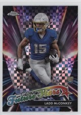 2024 Topps Chrome Future Stars X-Fractor Ladd McConkey #FS-13 0jm6