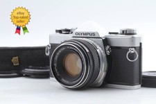  Near MINT w/ Strap  Olympus OM-1N 35mm Film Camera  F.ZUIKO 50mm F1.8 JAPAN
