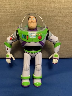 Working Disney Pixar Buzz Lightyear Figure Talking  Toy Story 12'' Pat Pending