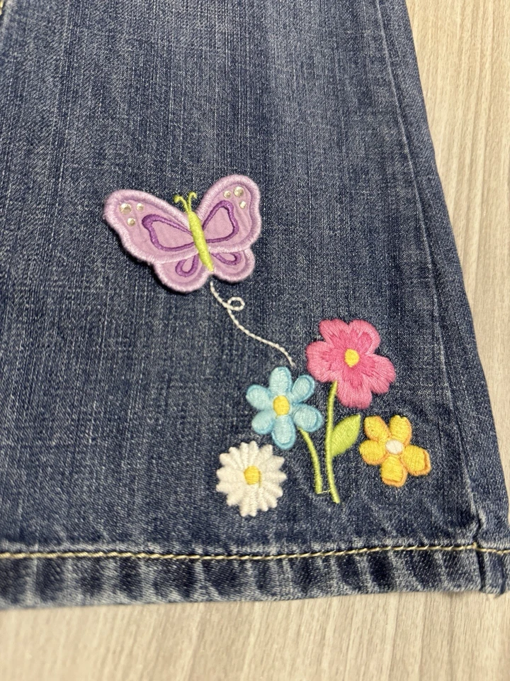 Vintage Gymboree Girls Jeans Sz 7 Purple Shirt 8 Outfit 2 Pc Lot Back To School - Image 4 of 4