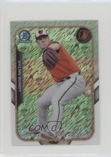 2015 Bowman The Farm's Finest Chrome Mini Shimmer Refractor Dylan Bundy 3p5