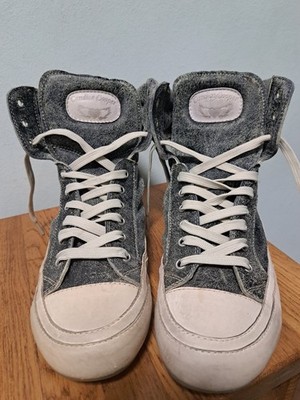 Candice Cooper Y2K Rock High-Top Sneakers - Size EU 42 (10.6'')