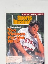 Sports Illustrated October 11, 1993 Chuck Cecil Vicious For The NFL? NHL Preview