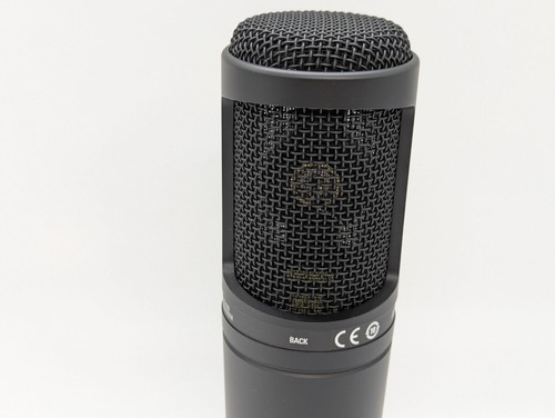 Audio-Technica AT2020 cardioid condenser microphone XLR mic black NO MOUNT - Picture 9 of 16