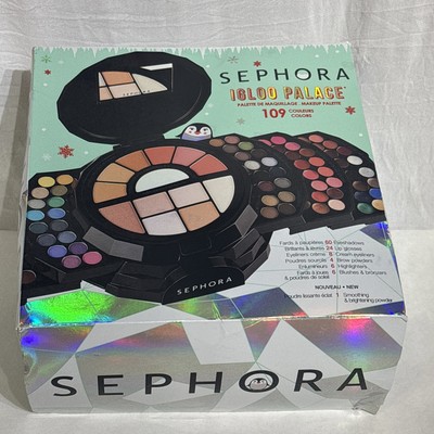 Sephora Igloo Palace 109 Color Makeup Eyeshadow Palette Holiday Brand New In Box