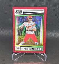 Panini 2022 Score Patrick Mahomes II #116 Red Dots /499 Kansas City Chiefs