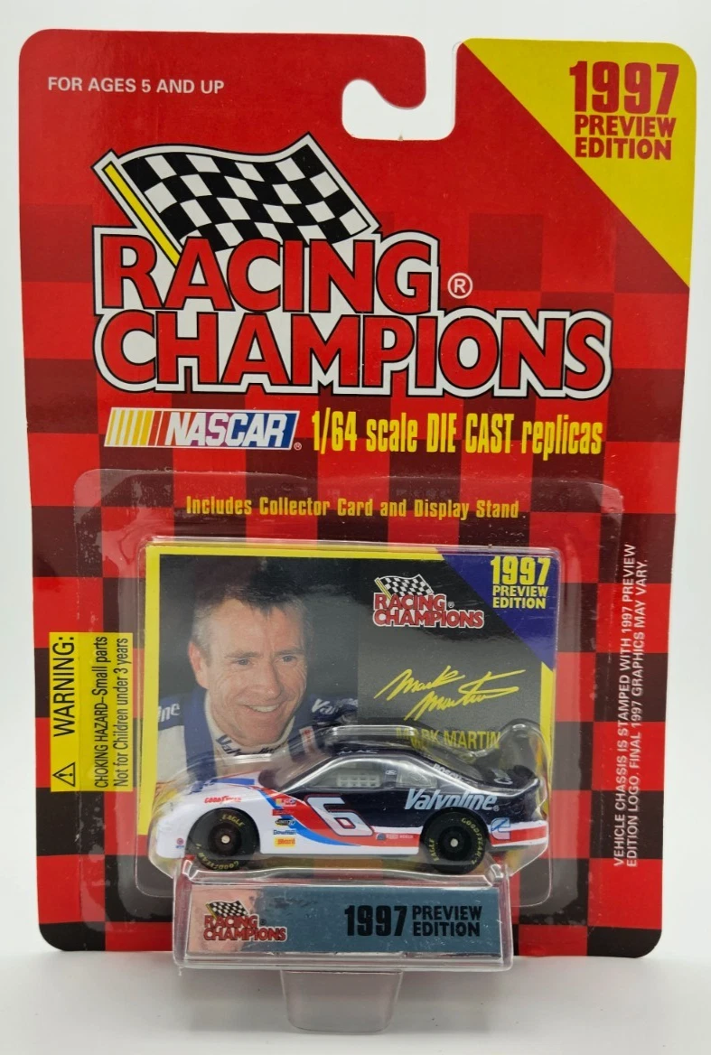 NASCAR Diecast Racing Cars 1:64 Scale 1997 Vehicle Year for sale