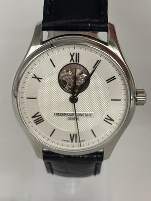 Frederique Constant FC-310X5B5 Automatic Open Heart Watch Leather Strap Box