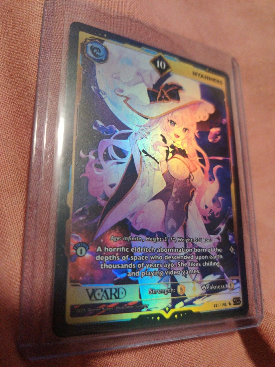hide ファンクラブカード STAR CARD Gamersupps VCard Rising Stars - 1st edition - Nyanners - Ultra