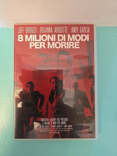 8 MILIONI DI MODI PER MORIRE Dvd : 1^ Ed. Koch Media- Nuovo Mai Usato Immacolato