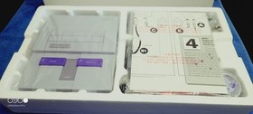 Nintendo SNES Console System with Super Mario World Rare O.B. Mint Cond. Works