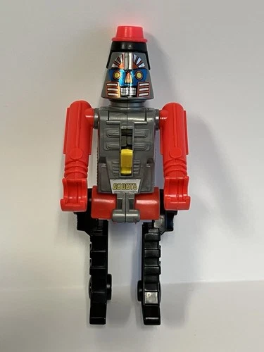 Vintage 1985 GoBots RoGun Robot Cap Gun Pistol 10” Transformer Red/Black , Arco
