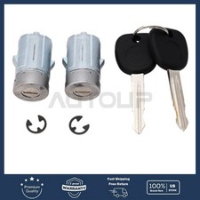 For 2007-2014 Chevy Silverado Door Lock Cylinder Switch W2 Keys