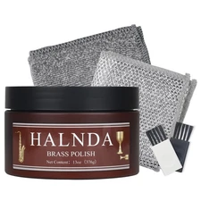 Brass  Copper Polish Cream 13oz - Tarnish Remover for Metal  Jewelry