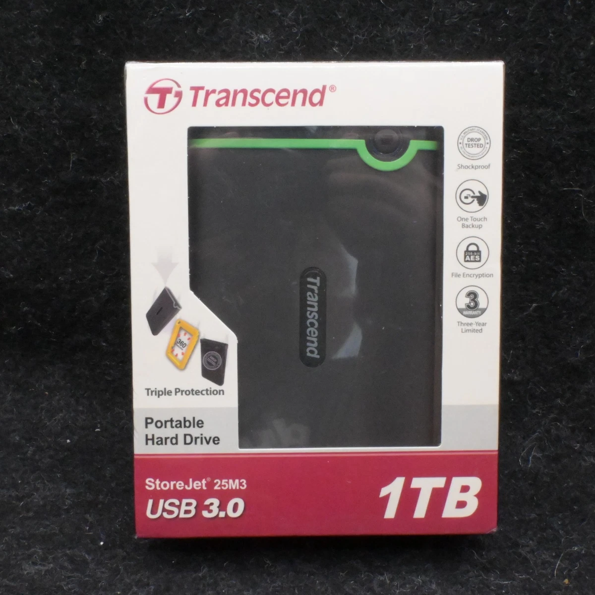Transcend External Hard Disk Drive for sale | eBay