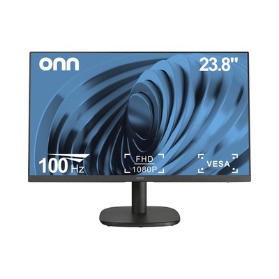 Onn 100162751 24'' FHD Monitor 100Hz Bezel-less Adjustable Stand HDMI VGA