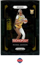 2024 Panini Prizm Monopoly WNBA #63 Rickea Jackson Rookie Card