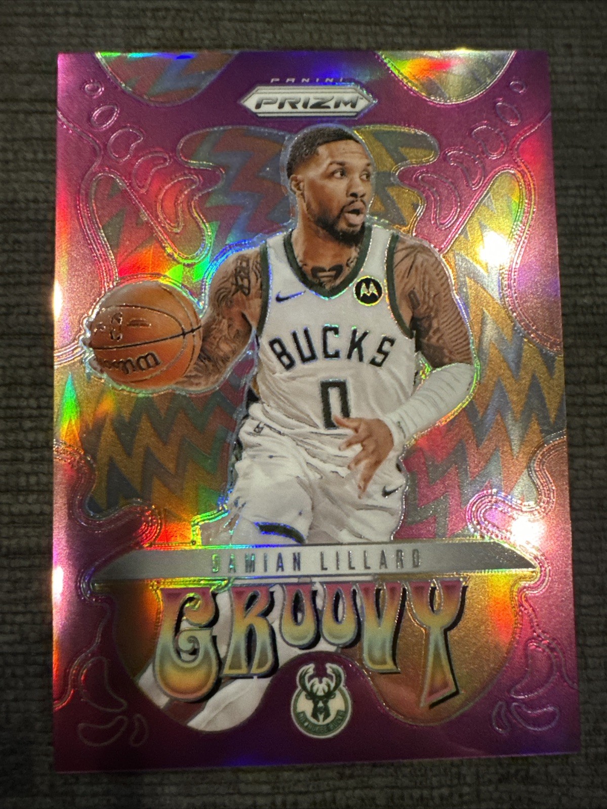 2024-25 Panini Prizm - Groovy Damian Lillard #5