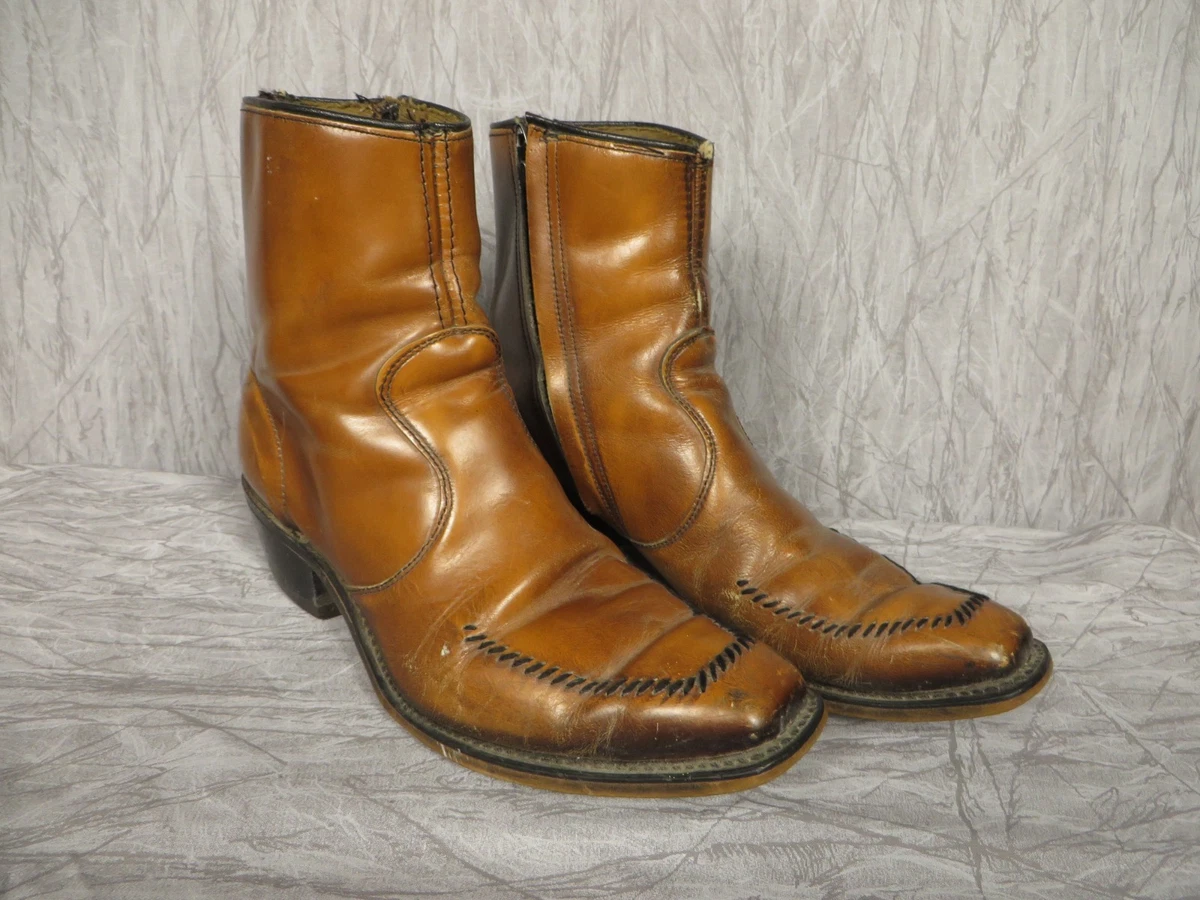 Wrangler Brown Leather Upper Boots for Men for Sale | Shop  display picture 1