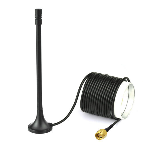 Bingfu 4G LTE 3dBi Magnetic Base SMA Male Antenna for 4G LTE Wireless CPE Router - Picture 1 of 7