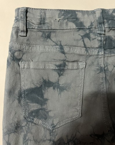 Ponytails Girls Size 10 Blue Tie Dye Skinny Jeans - Picture 9 of 17