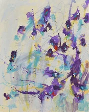 Rising Up - 16 x 20 IN / 41 x 51 CM - Abstract Oil Painting on Panel