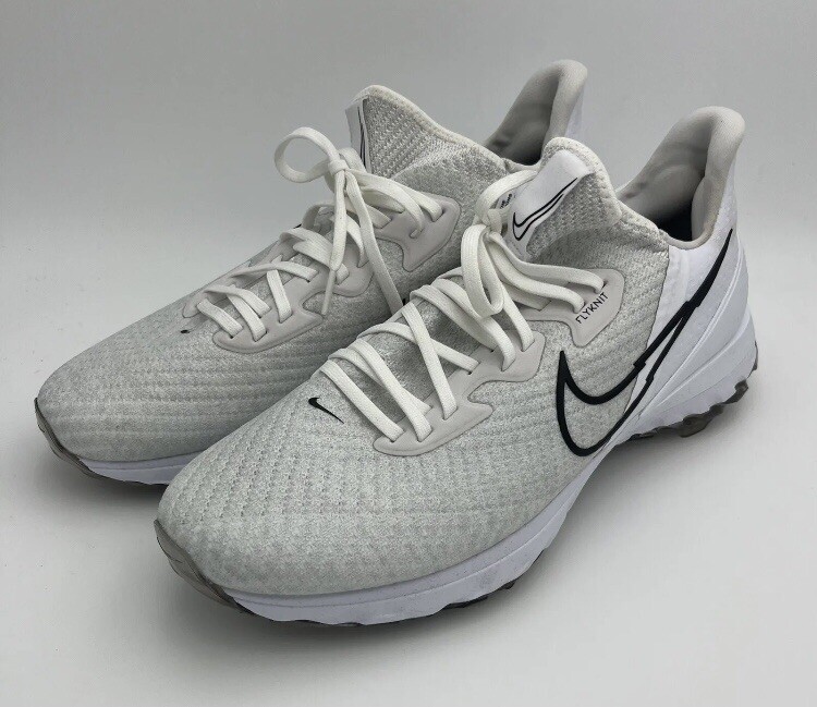 Nike Air Zoom Infinity Tour Flyknit Golf Shoes CT0540-100 White 