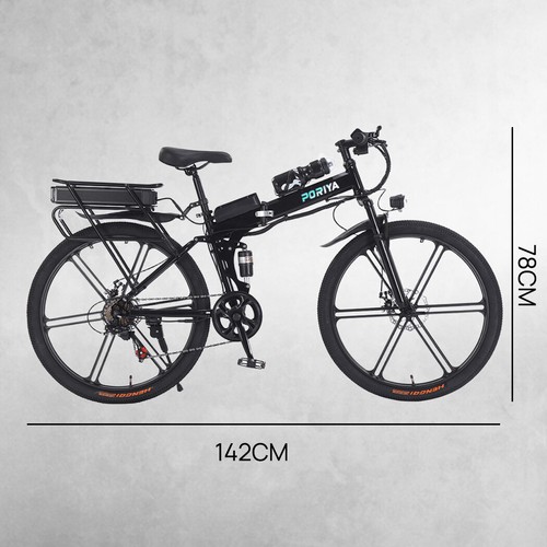 26 inch Electric Mountain Bike MTB 1500W 48V 10Ah Removable Battery Adult E Bike - Picture 4 of 36