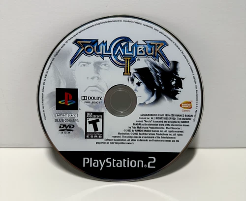 Soul Calibur 2 (Sony PlayStation 2 PS2) Disc Only & Tested