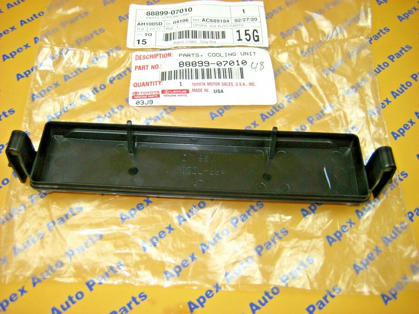 Toyota Lexus In Cabin Air Filter Cover Plate Door New OEM Genuine eBay