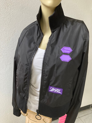 OFF-WHITE Virgil Abloh Damen Bomber Jacke DE38-40 IT44 black Jacket giacca TOP x