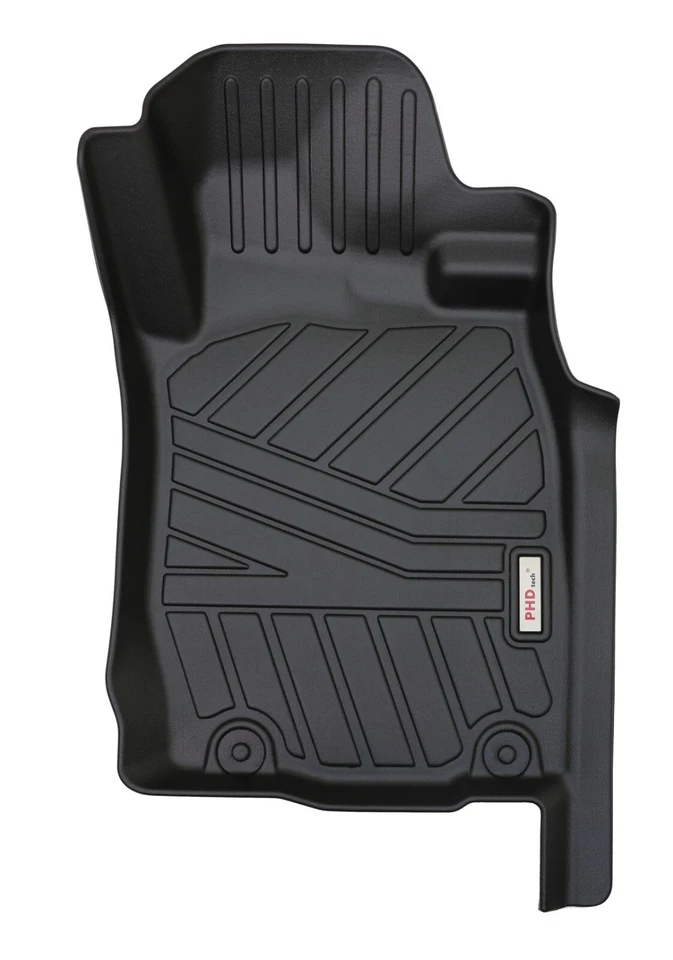 3D Moulded Car Floor Mats fit Mitsubishi Triton Dual Cab MQ/MR - image 3 of 4