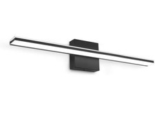 LED Vanity Lights, 24 Inch 14W Cool White 5500K Vanity Lighting Fixtures Black