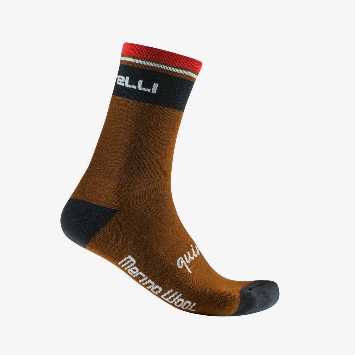 Мягкий носок из мериноса Castelli Quindici - 2025 6190₽