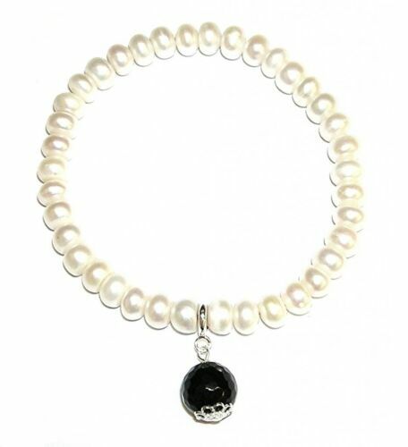 Pendentif En Onyx Strié Argent 925 Made In Italy - Samarcanda Gioielli, Neuf Avec étiquettes