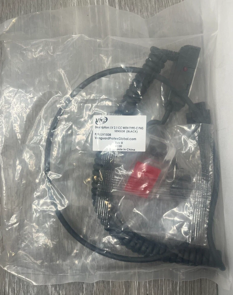 2pk VPG Vanguard Protex Global LV1508, LV 2.1 CC w/Type-C PAS Sensor Rev.B Black - Image 3 of 4