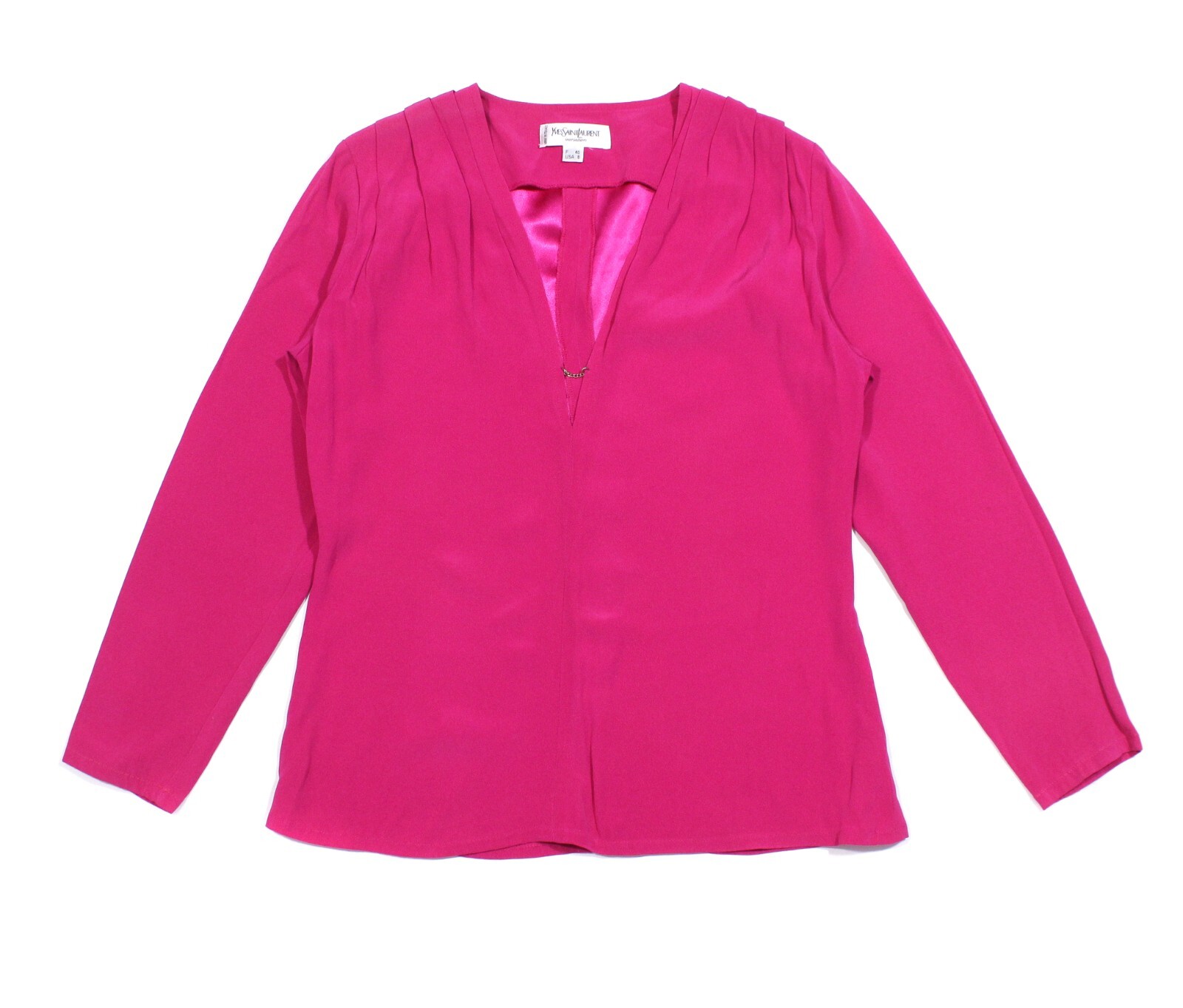 Camicetta Yves Saint Laurent variante anni 90 vintage made in France