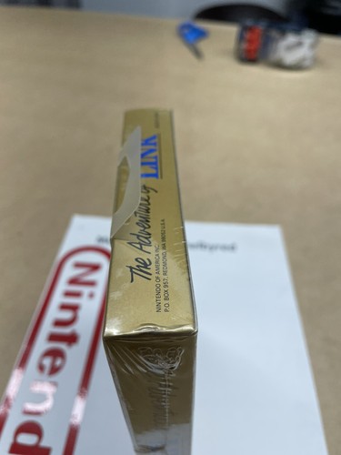 Nes Nintendo Zelda II The Adventure of Link Gold New Factory Sealed H-Seam Rare - Picture 20 of 24
