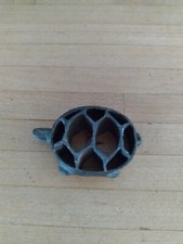 Vintage Metal Turtle Flower Frog