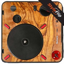 Numark PT 01 Scratch Skin Wood 5 Protective Decal StyleFlip Skins