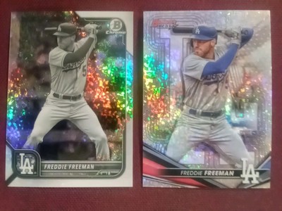 2022 Bowman’s Best Freedie Freeman #290/299 + 2022 Chrome MINI DIAMOND #49/199