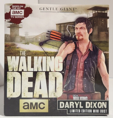 The Walking Dead DARYL DIXON Bust - Gentle Giant - LE 3797/4500 NE