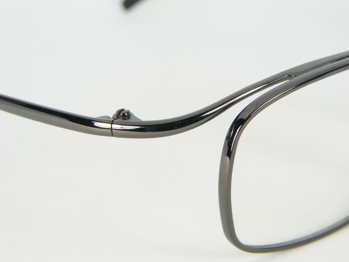 FreudenHaus KIEFER GUNMETAL EYEGLASSES GLASSES METAL FRAME 47-18