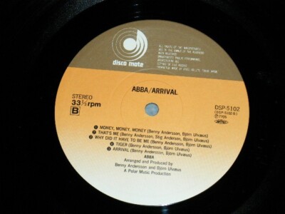ABBA Japan 1977 DSP-5102 LP ARRIVAL | eBay