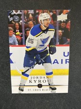 23-24 UD Extended Series Hockey Tribute T-2 Jordan Kyrou