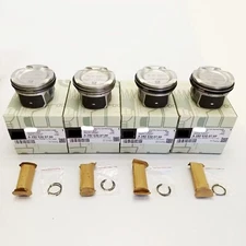 4× Piston Set Fit For Mercedes Benz A200 72.20mm A2820300700 M282.914