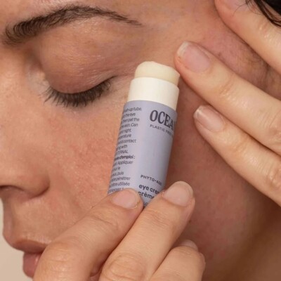 ATTITUDE Oceanly Phyto-Age Solid Eye Cream Bar w/ Peptides Anti-Aging Face Serum